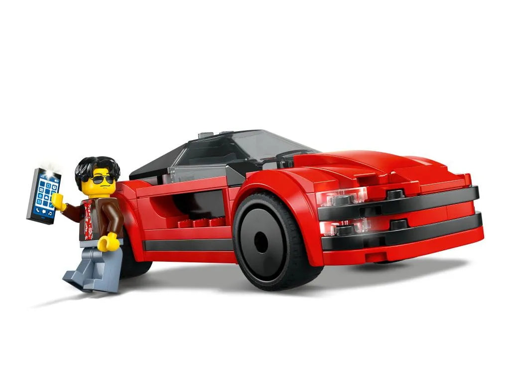 LEGO City 60448 Raudonas sportinis automobilis