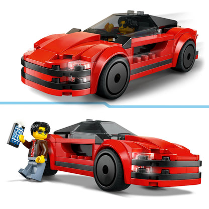 LEGO City 60448 Raudonas sportinis automobilis