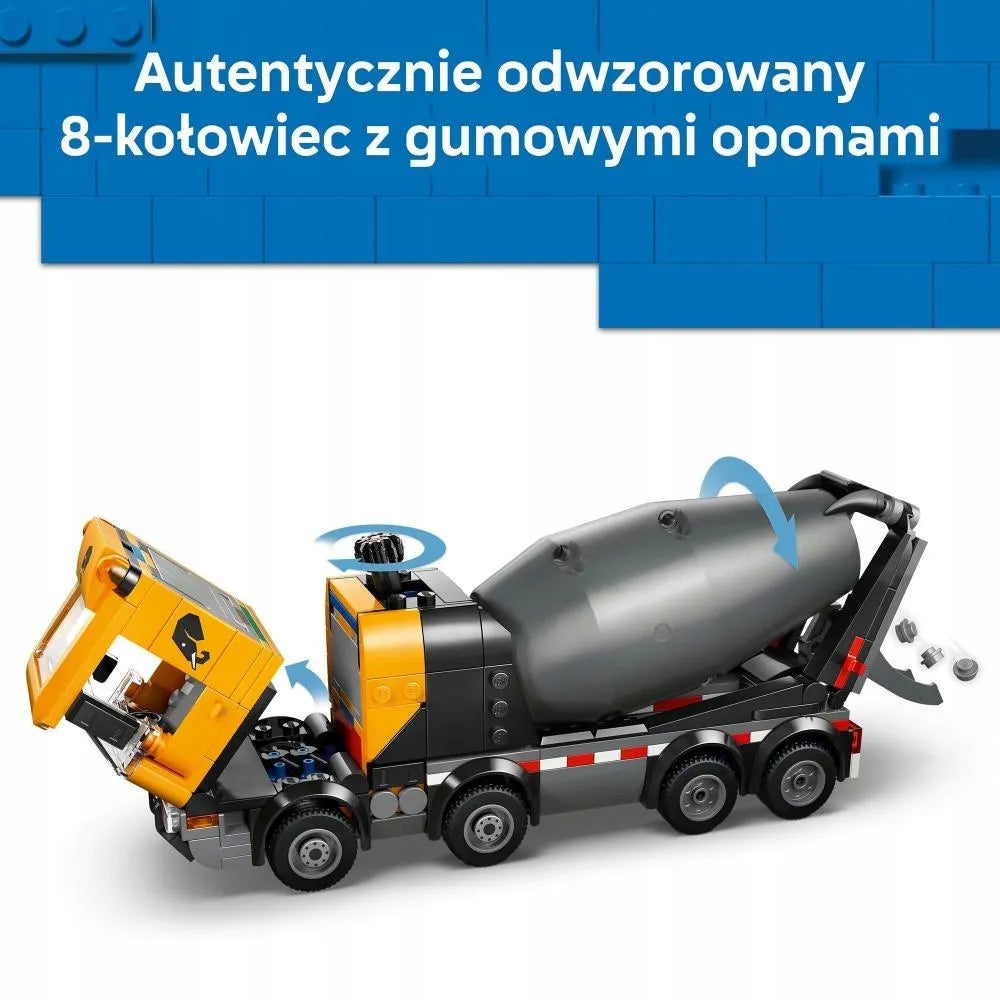 LEGO City 60478 Betono maišyklė