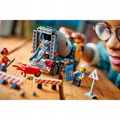 LEGO City 60478 Betono maišyklė
