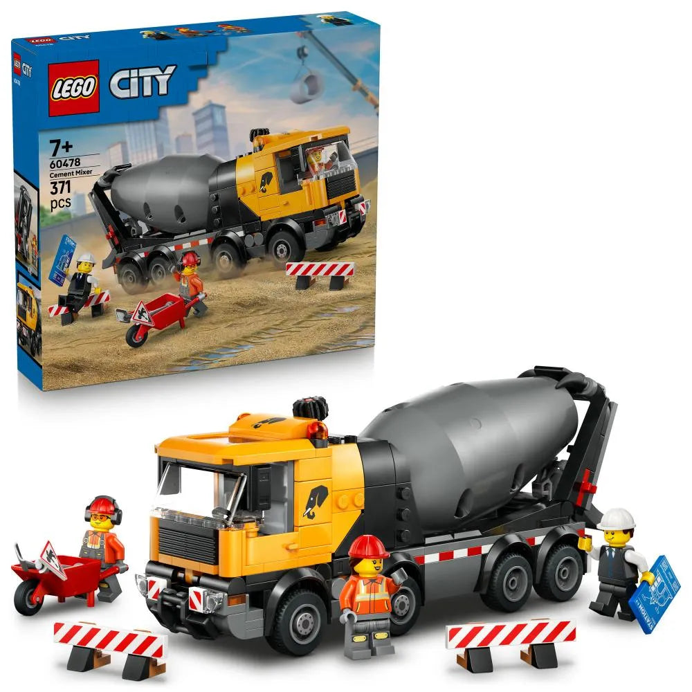 LEGO City 60478 Betono maišyklė