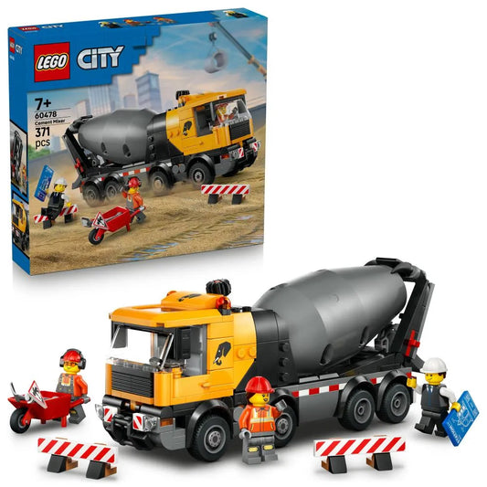 LEGO City 60478 Betono maišyklė