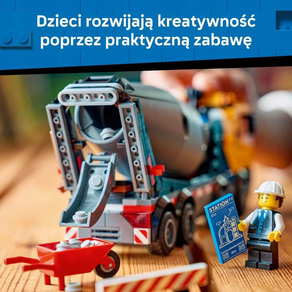 LEGO City 60478 Betono maišyklė