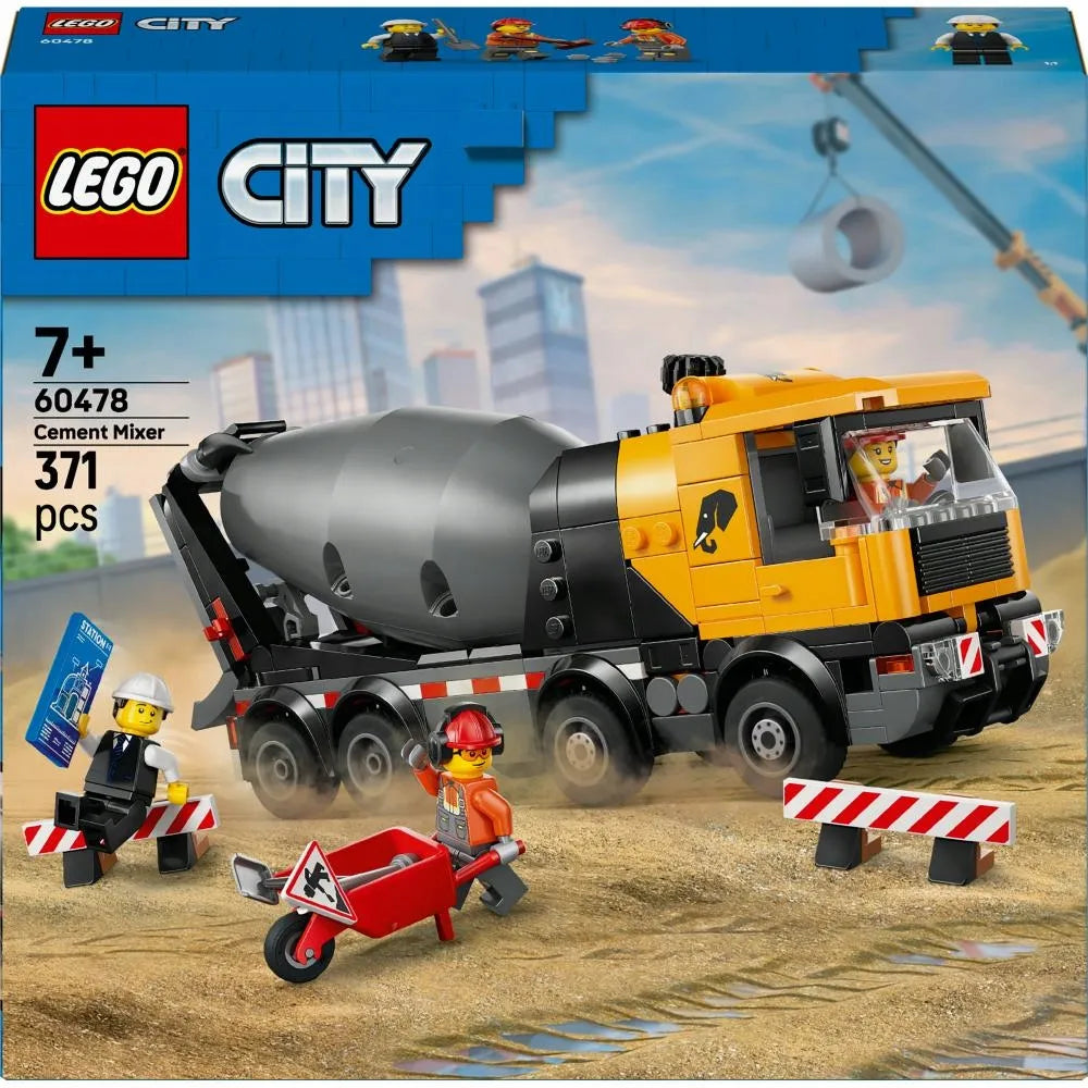 LEGO City 60478 Betono maišyklė