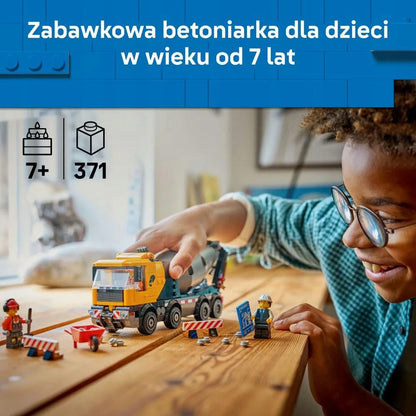 LEGO City 60478 Betono maišyklė