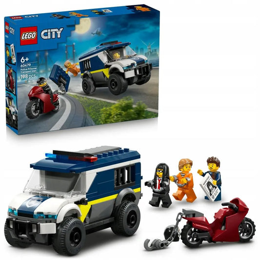 LEGO City 60479 Policijos kalinių transportavimo furgonas