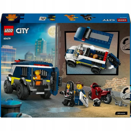 LEGO City 60479 Policijos kalinių transportavimo furgonas