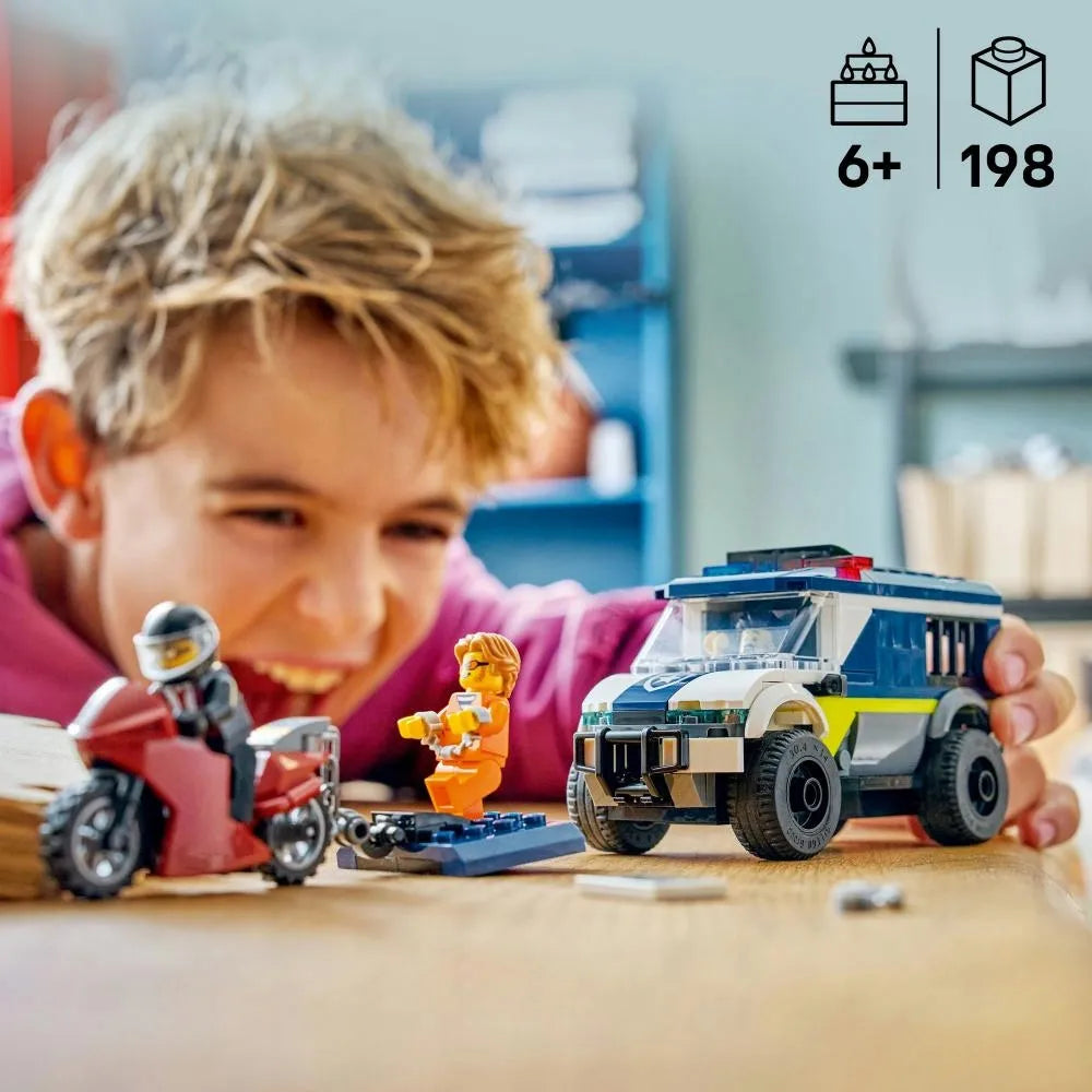 LEGO City 60479 Policijos kalinių transportavimo furgonas