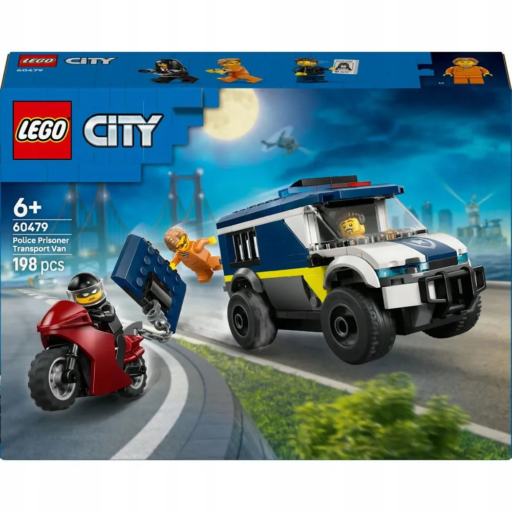 LEGO City 60479 Policijos kalinių transportavimo furgonas