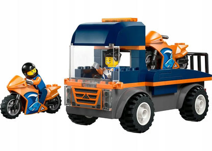 LEGO City 60491 Motociklų transporteris