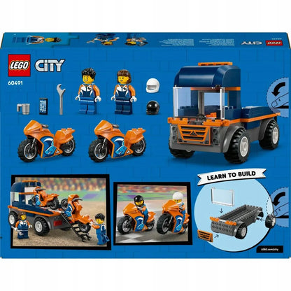 LEGO City 60491 Motociklų transporteris