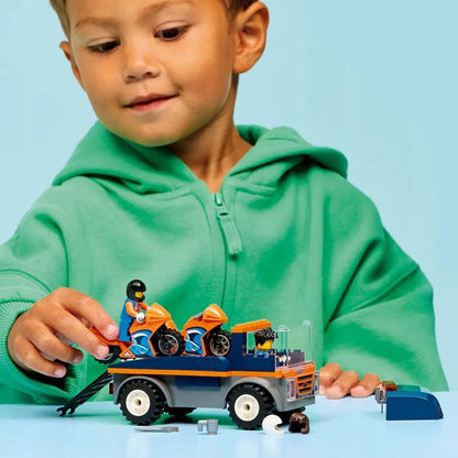 LEGO City 60491 Motociklų transporteris