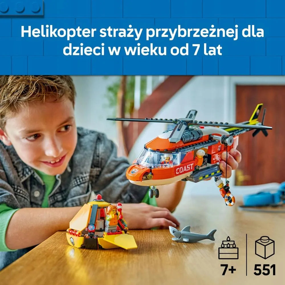 LEGO City 60503 Pakrantės apsaugos sraigtasparnis