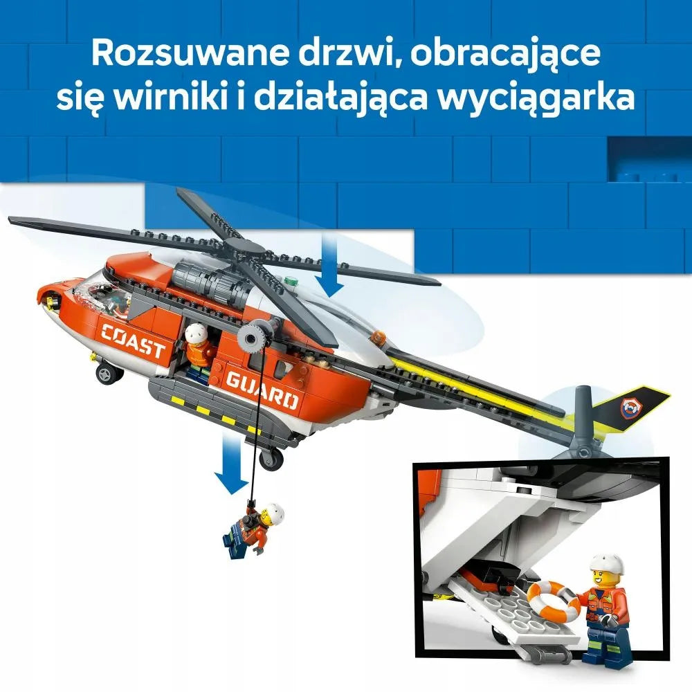 LEGO City 60503 Pakrantės apsaugos sraigtasparnis