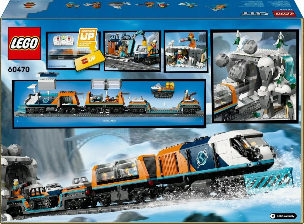 LEGO City Arkties tyrinėtojų poliarinis ekspresas 60470
