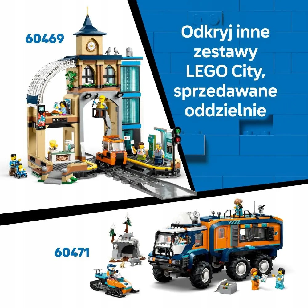LEGO City Arkties tyrinėtojų poliarinis ekspresas 60470
