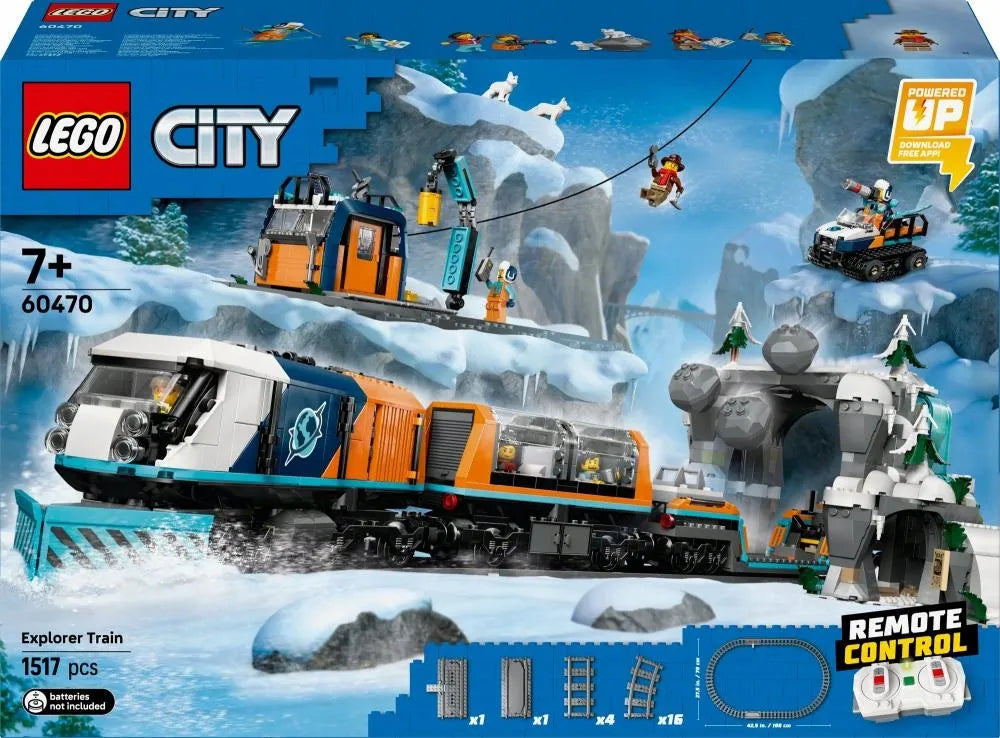 LEGO City Arkties tyrinėtojų poliarinis ekspresas 60470