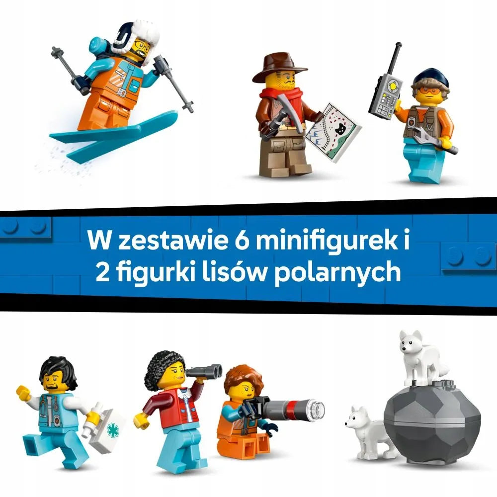 LEGO City Arkties tyrinėtojų poliarinis ekspresas 60470