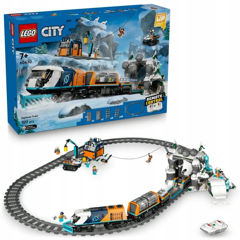 LEGO City Arkties tyrinėtojų poliarinis ekspresas 60470