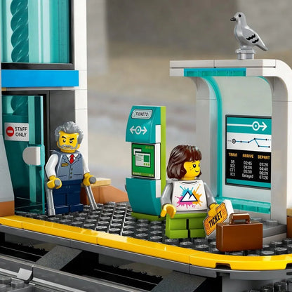 LEGO City Centrinė geležinkelio stotis 60469