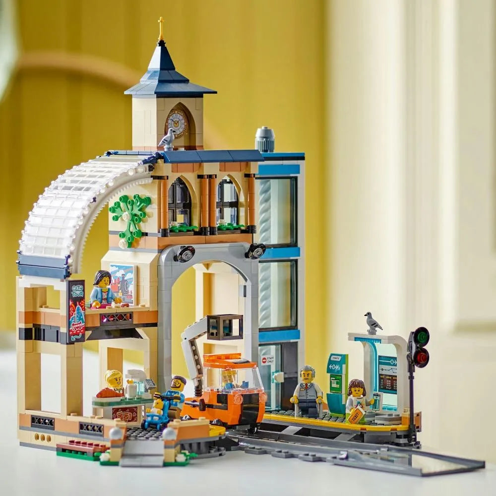 LEGO City Centrinė geležinkelio stotis 60469