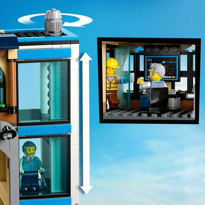 LEGO City Centrinė geležinkelio stotis 60469