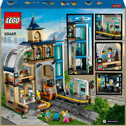LEGO City Centrinė geležinkelio stotis 60469