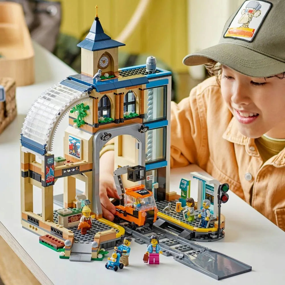 LEGO City Centrinė geležinkelio stotis 60469