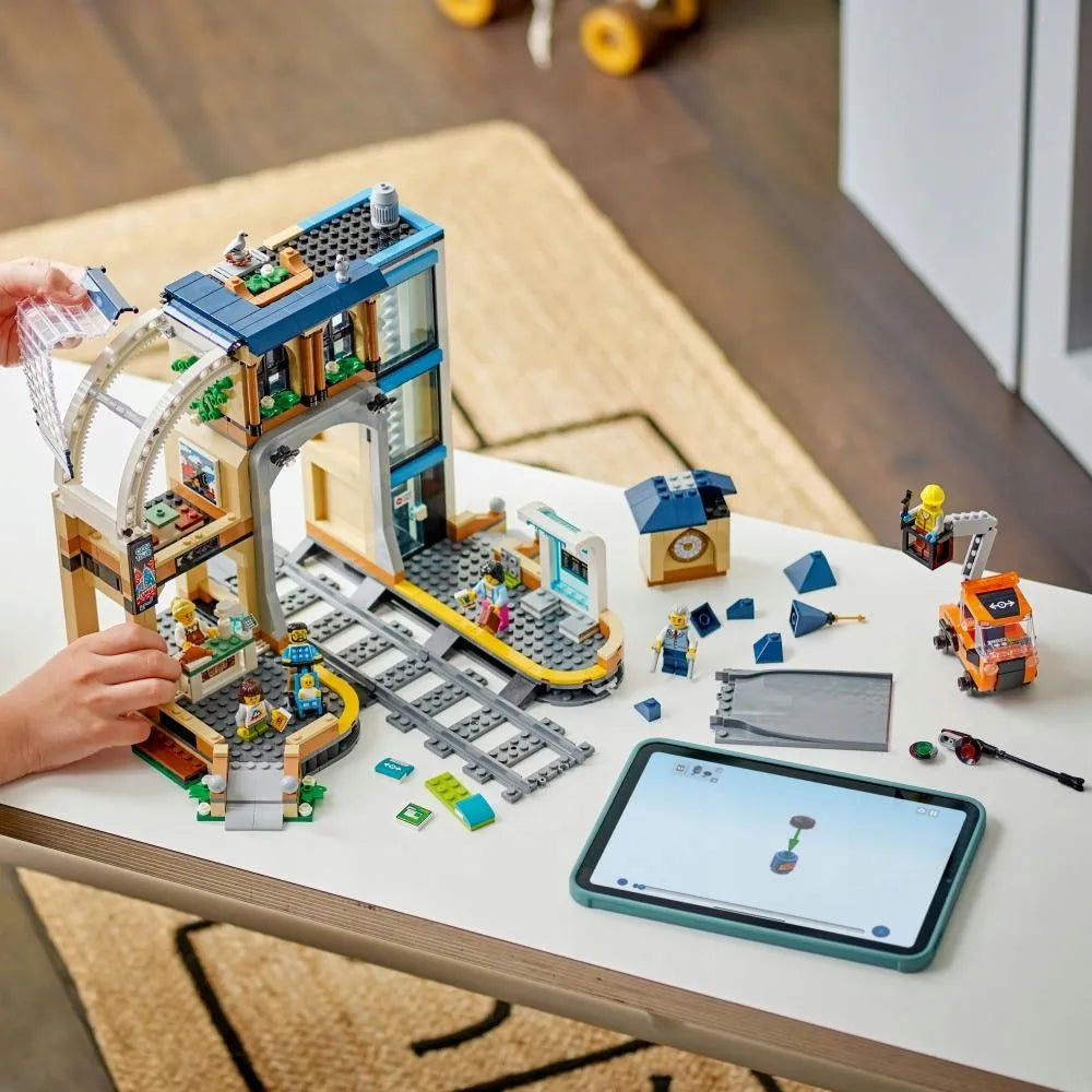 LEGO City Centrinė geležinkelio stotis 60469