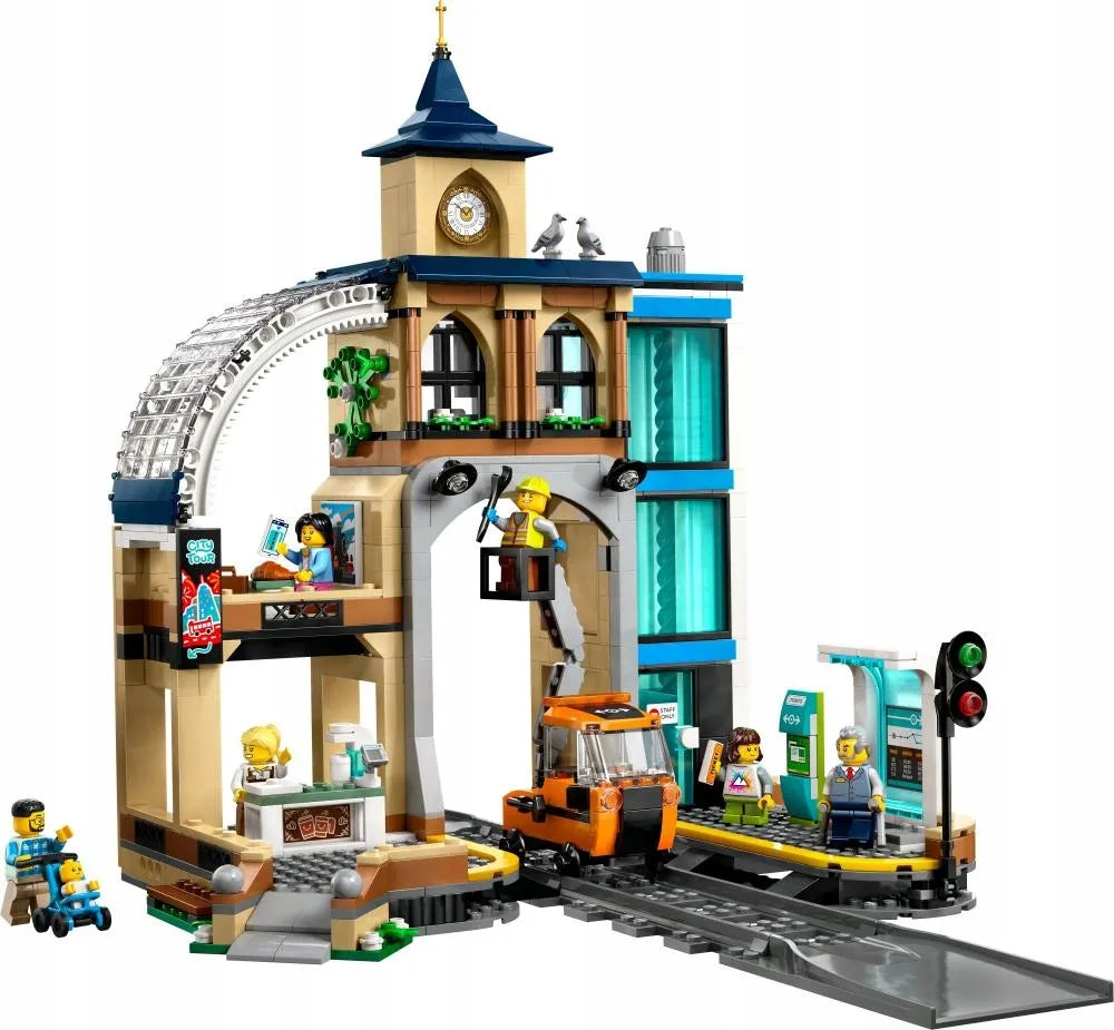 LEGO City Centrinė geležinkelio stotis 60469