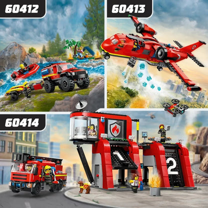 LEGO City gaisrinė su gaisriniu automobiliu 60414