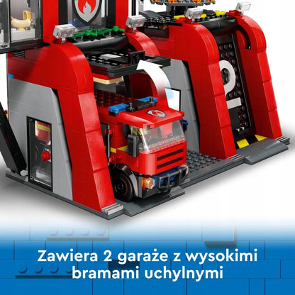 LEGO City gaisrinė su gaisriniu automobiliu 60414