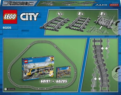 LEGO CITY Geležinkelio bėgiai 60205