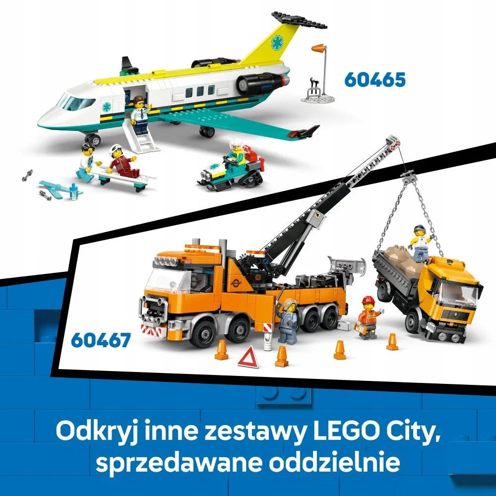 LEGO City geltonas buldozeris 60466
