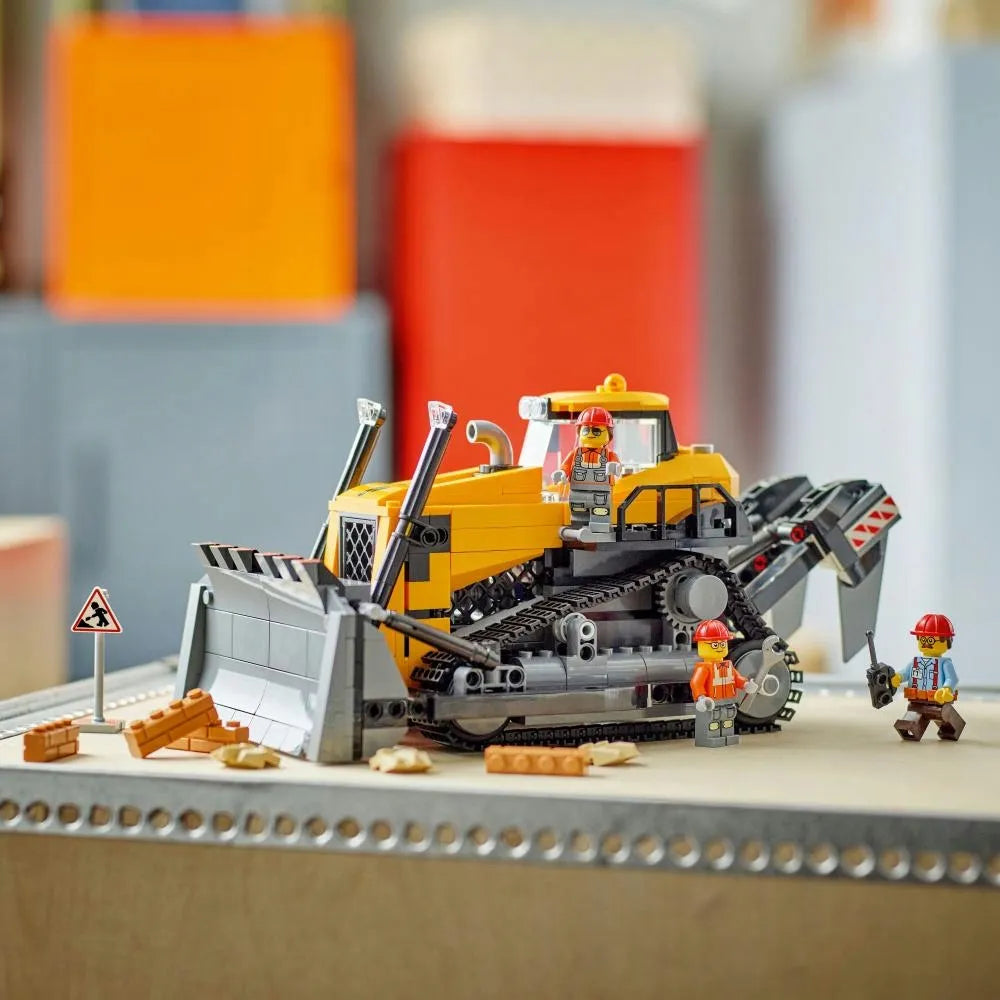 LEGO City geltonas buldozeris 60466