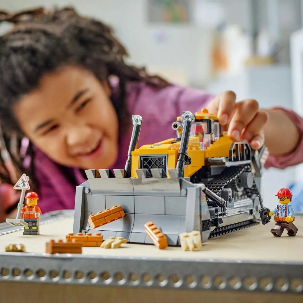 LEGO City geltonas buldozeris 60466