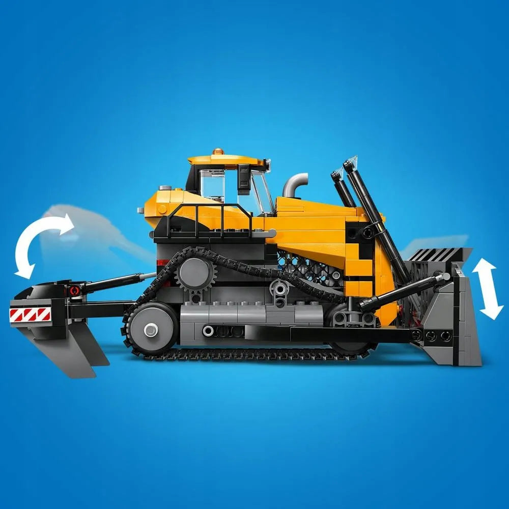 LEGO City geltonas buldozeris 60466