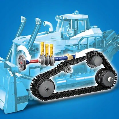 LEGO City geltonas buldozeris 60466