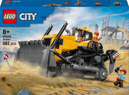 LEGO City geltonas buldozeris 60466