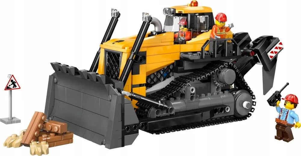 LEGO City geltonas buldozeris 60466