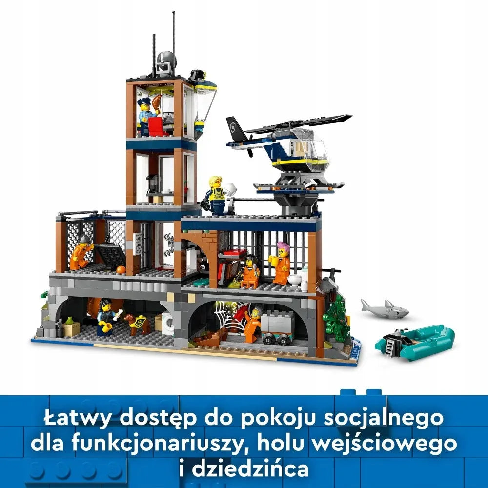 LEGO CITY Kalėjimo salos policija 60419