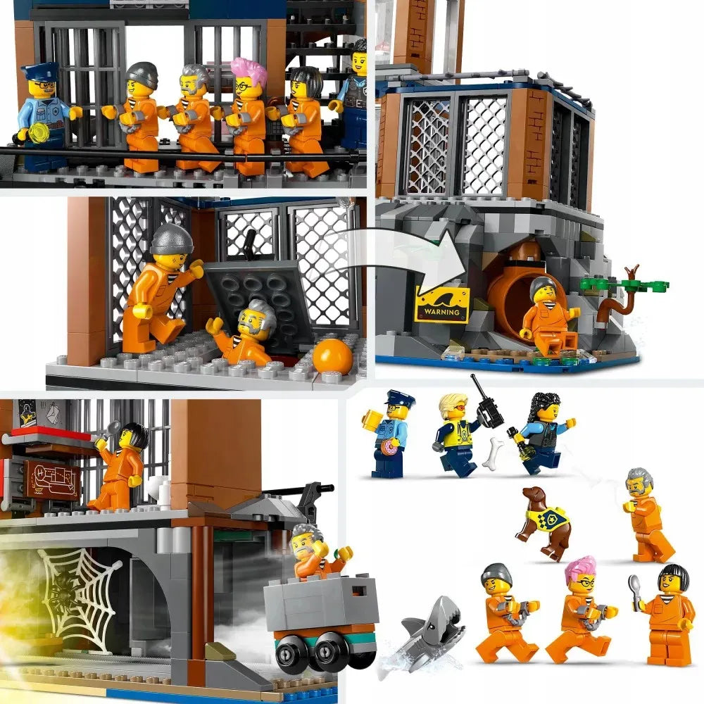 LEGO CITY Kalėjimo salos policija 60419