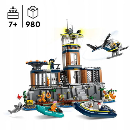LEGO CITY Kalėjimo salos policija 60419