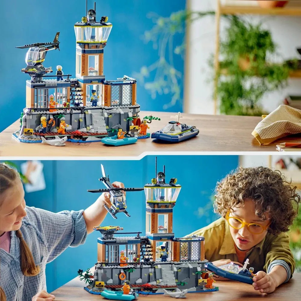 LEGO CITY Kalėjimo salos policija 60419