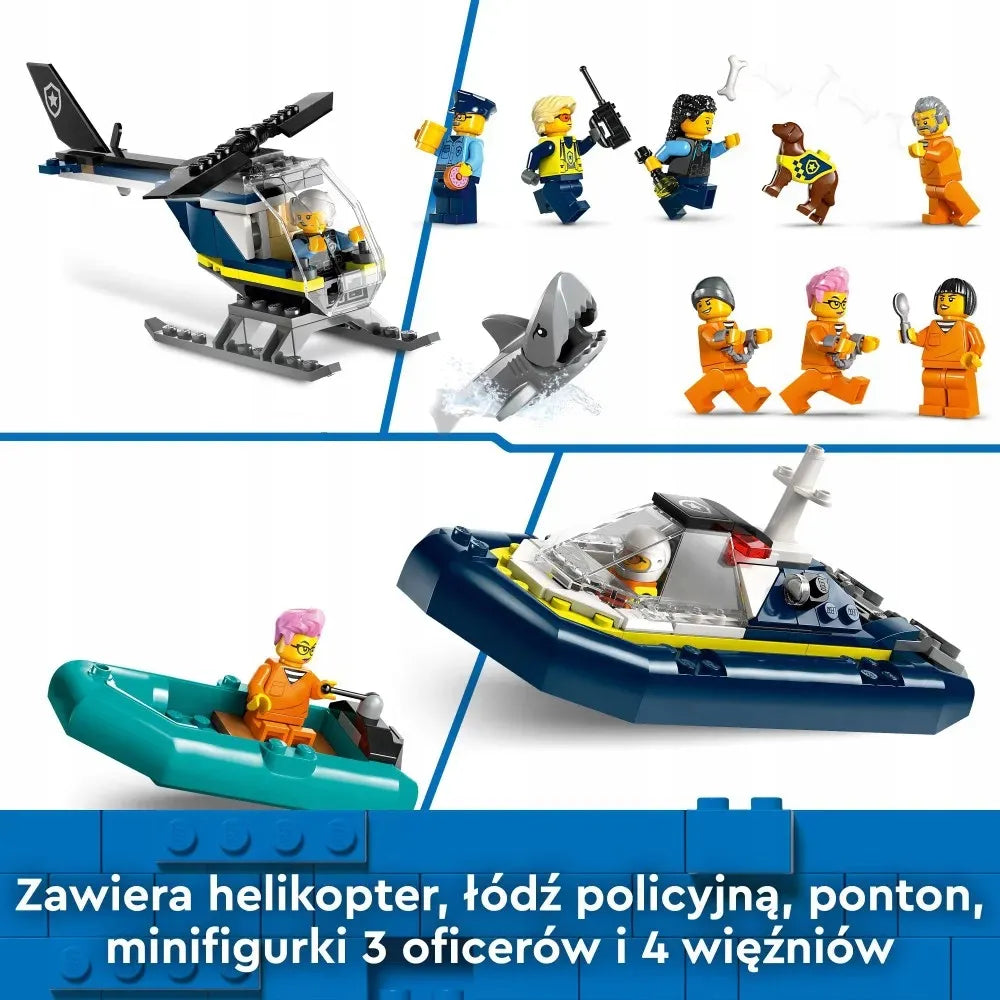 LEGO CITY Kalėjimo salos policija 60419