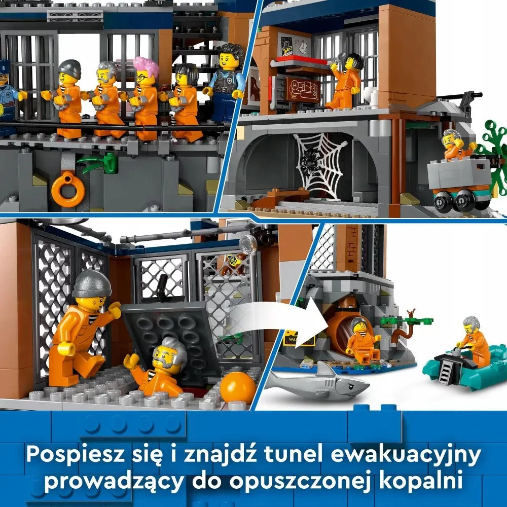 LEGO CITY Kalėjimo salos policija 60419