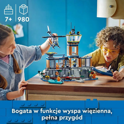 LEGO CITY Kalėjimo salos policija 60419