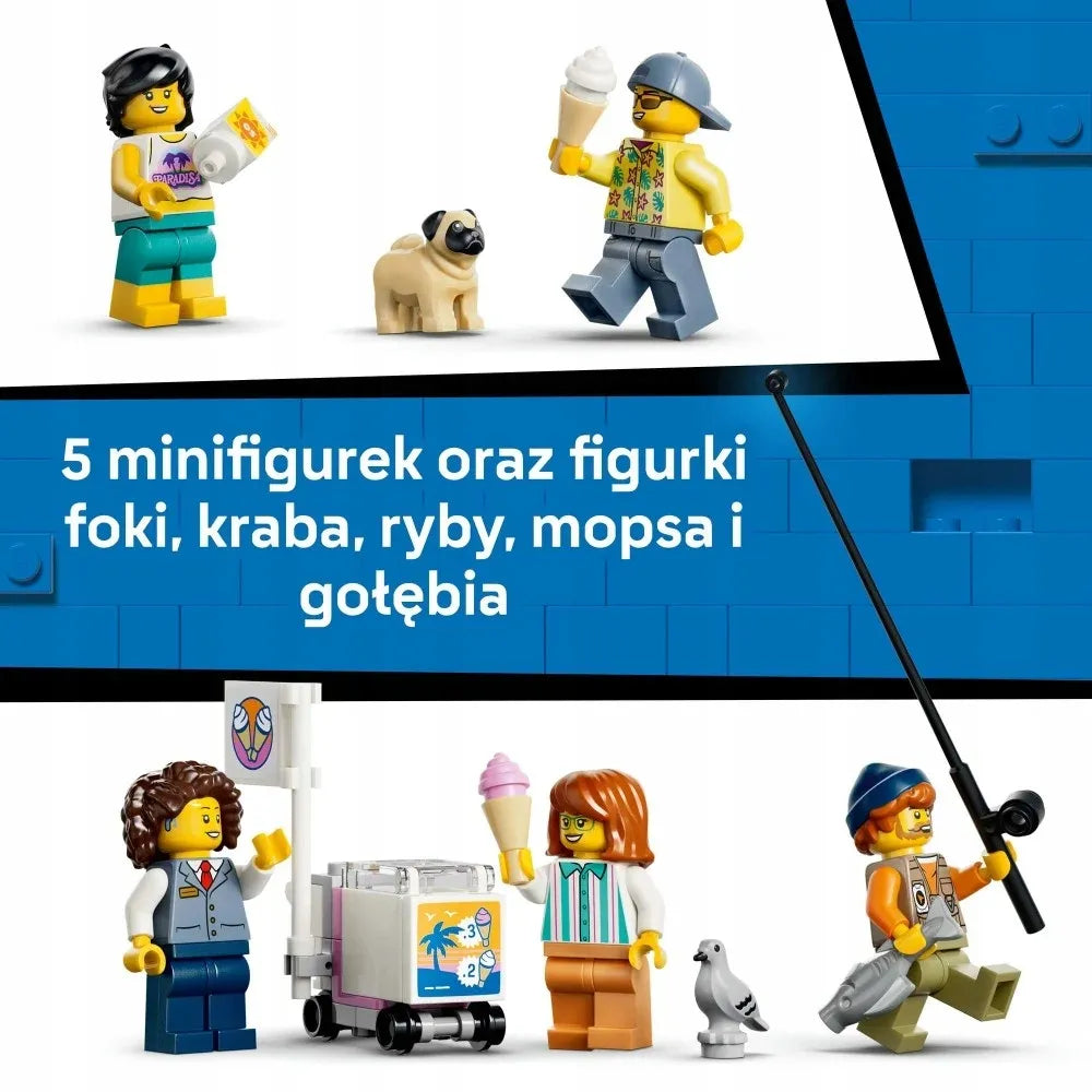 LEGO CITY Paplūdimio tramvajus 60506