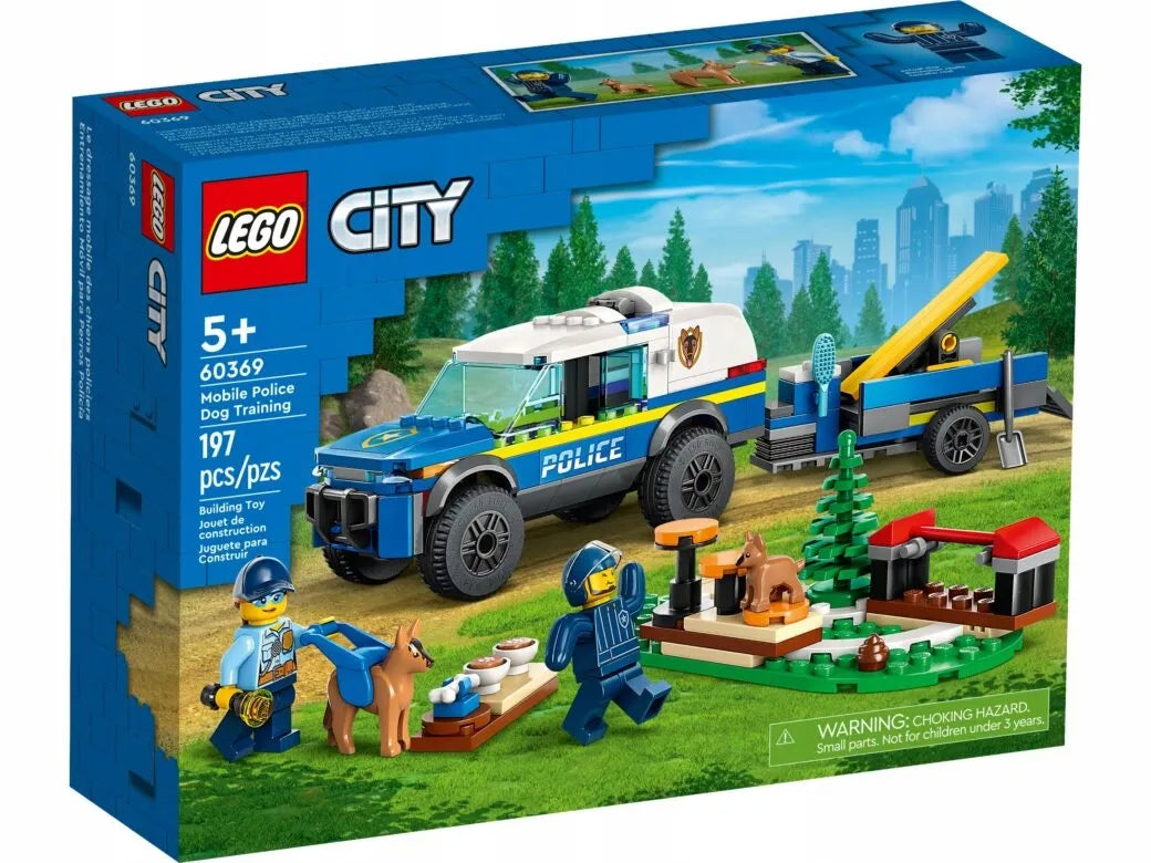 LEGO City Policijos šunų dresūros aikštelė – 60369