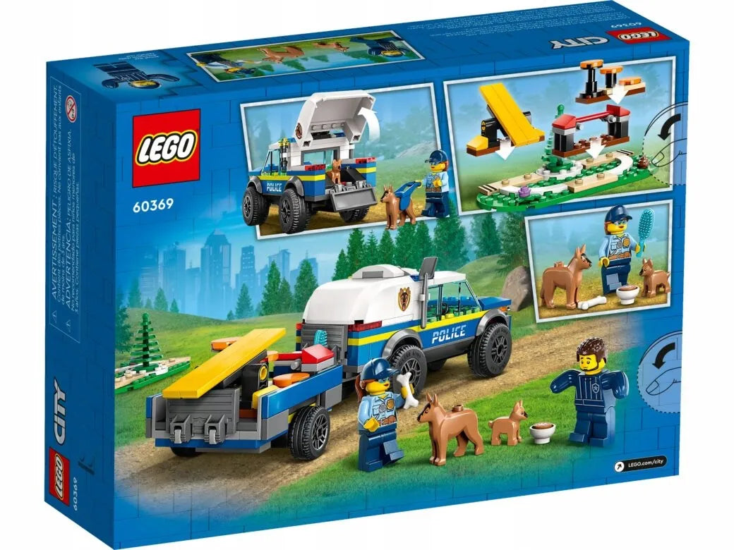 LEGO City Policijos šunų dresūros aikštelė – 60369